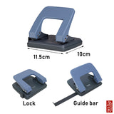 Deli 2-Hole Punch 0102 (Medium) (20 Sheets)