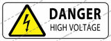 DANGER - HIGH VOLTAGE