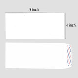 (Pcs) 4" x 9" (Plain / Window) Size Peel & Seal Envelope Pack