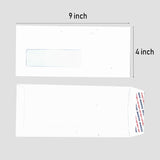 (Pcs) 4" x 9" (Plain / Window) Size Peel & Seal Envelope Pack