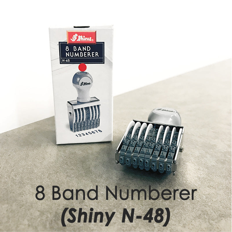 Shiny 8 Band Number Stamp Hurry Now Limited Time Offer Color