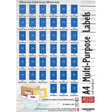 CS A4 Multi-purpose White Labels (25's)