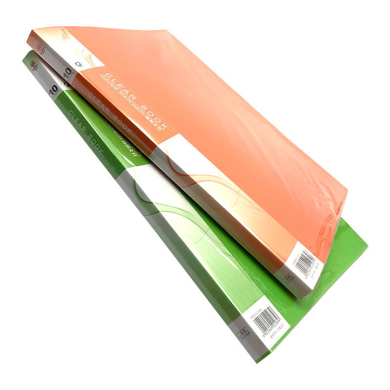 A4 Clear Pocket Holder (10 Pockets) On Sale Now Color Station site