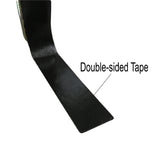 Black Foam Tape (12mm - 24mm x 10 yards)