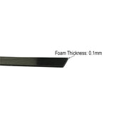 Black Foam Tape (12mm - 24mm x 10 yards)