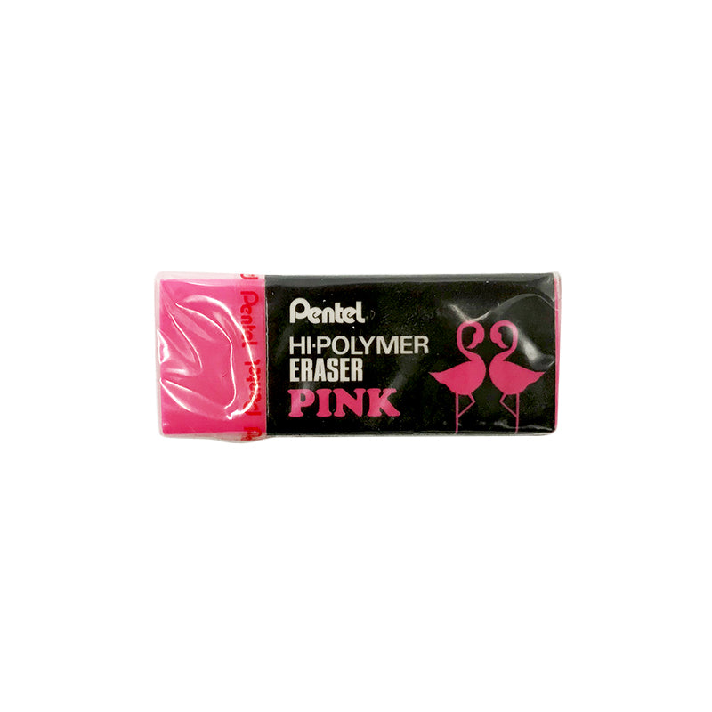 Pentel Hi-Polymer Eraser Pink