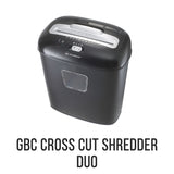 GBC Cross Cut Shredder Duo - Home Office Shredder