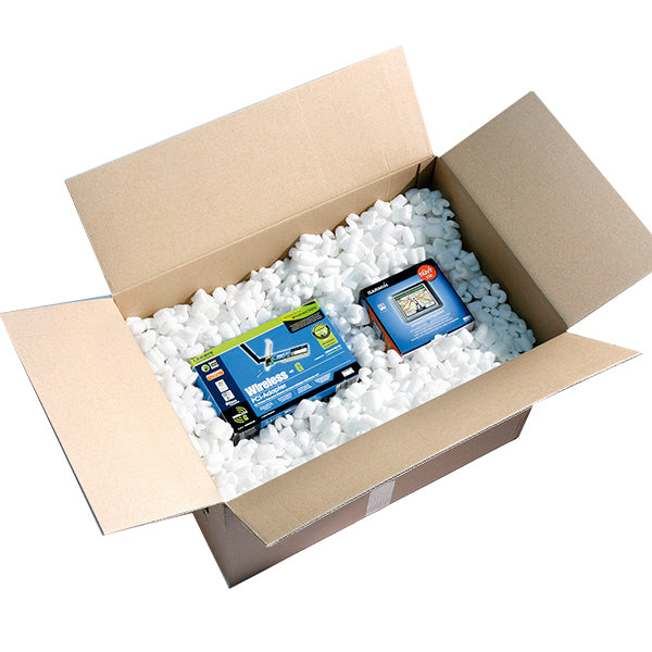 Loose Fill Packing Foam Peanuts for cushioning, prevent damages (Mic P