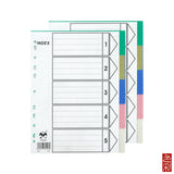 A4 PVC 5 Index Divider