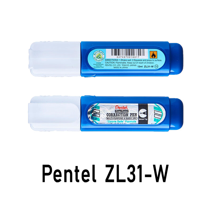 Penna Correttore Micro Pentel 12ml ZL31 Confezione Da 3 - Foto 3