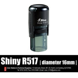 Custom-Made Self-Inking Printer R517 (Max. diameter 16mm)