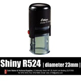 Custom-Made Self-Inking Printer R524 (Max. diameter 23mm)