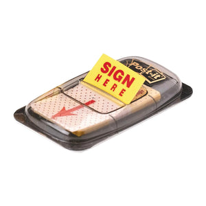 3M Post-it "Sign Here" Flags(1in x 1.7in)