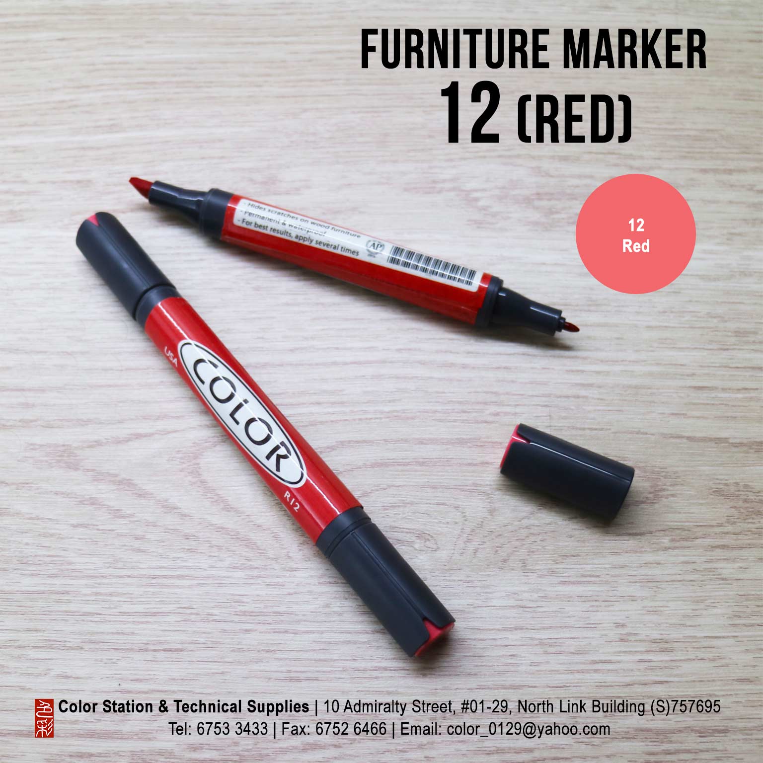 Color Twin-Head Furniture Marker (Others) – Color Station Website