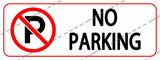 signage no parking