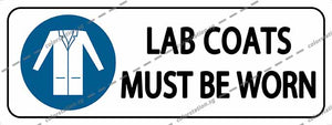 LAB COAT MUST BE WORN