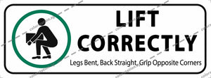 LIFT CORRECTLY