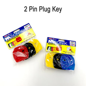 2 Pin Plug Key (Pack of 3)