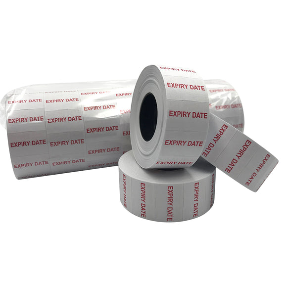 Blank White Price Label Sticker - 2 Line Printing (24 x 16mm)