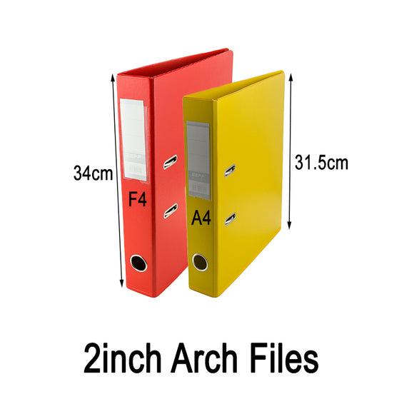 A4 2-inch Lever Arch Files