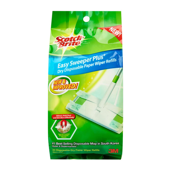 3M Scotch-Brite™ Easy Sweeper Dry Wiper Refill Q600RD-EP