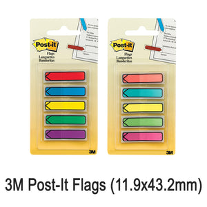 3M Post-it Arrow Flags
(0.47in x 1.7in)