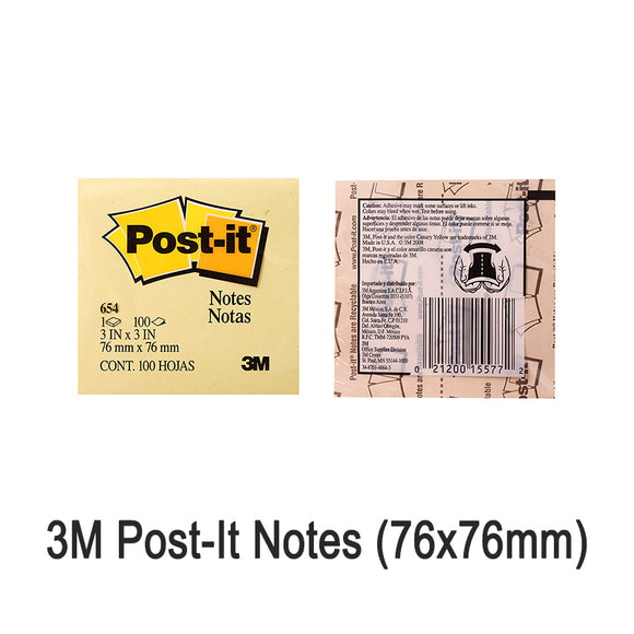 3M Post-it Notes
(3in x 3in)