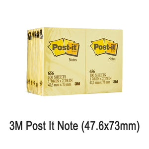3M Post-it Notes
(2in x 3in)