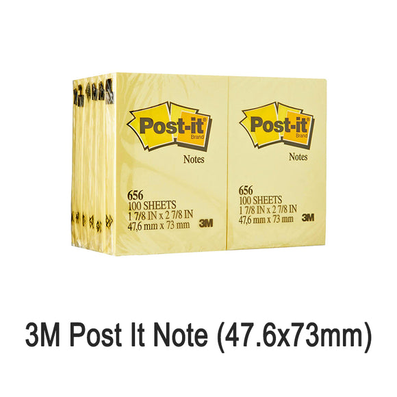 3M Post-it Notes
(2in x 3in)