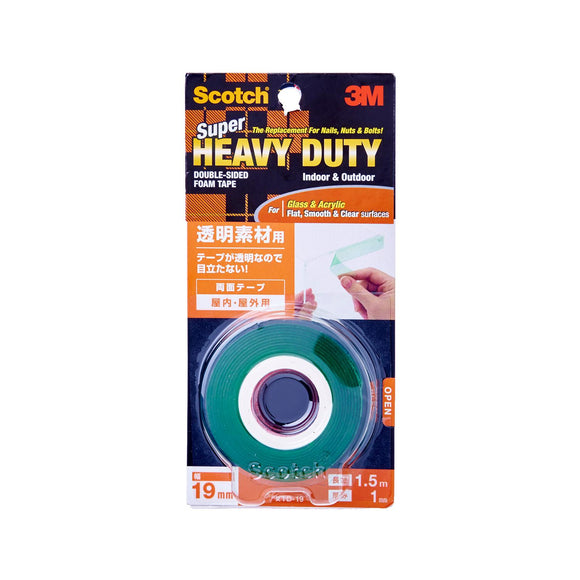 3M Scotch Super Heavy Duty Tape 19mm x 1.5m (KTD-19)
