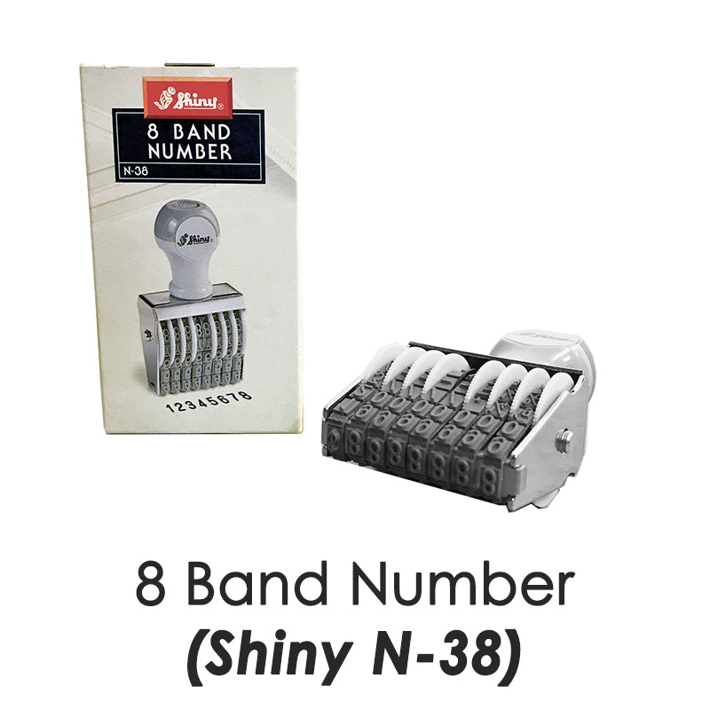 Shiny 8 Band Number Stamp Hurry Now Limited Time Offer Color