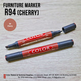Color Twin-Head Furniture Marker (Brown Series)