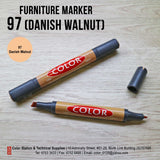 Color Twin-Head Furniture Marker (Brown Series)