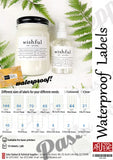 CS Waterproof A4 Multi-Purpose Labels (10's) - CLEAR / TRANSPARENT