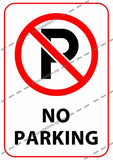 NO PARKING