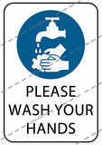 PLEASE WASH YOUR HANDS