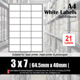 CS A4 Multi-purpose White Labels (100's)