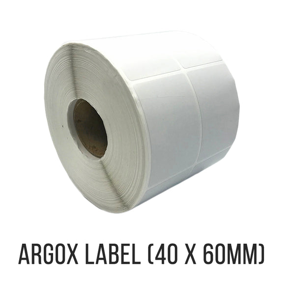 Barcode Paper Label Sticker (40mm x 60mm) - 2000pcs