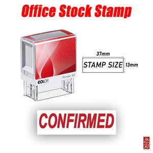 CONFIRMED Stamp