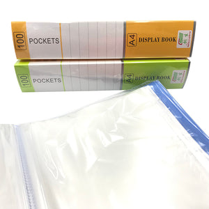 A4 Clear Pocket Holder (100 Pockets)