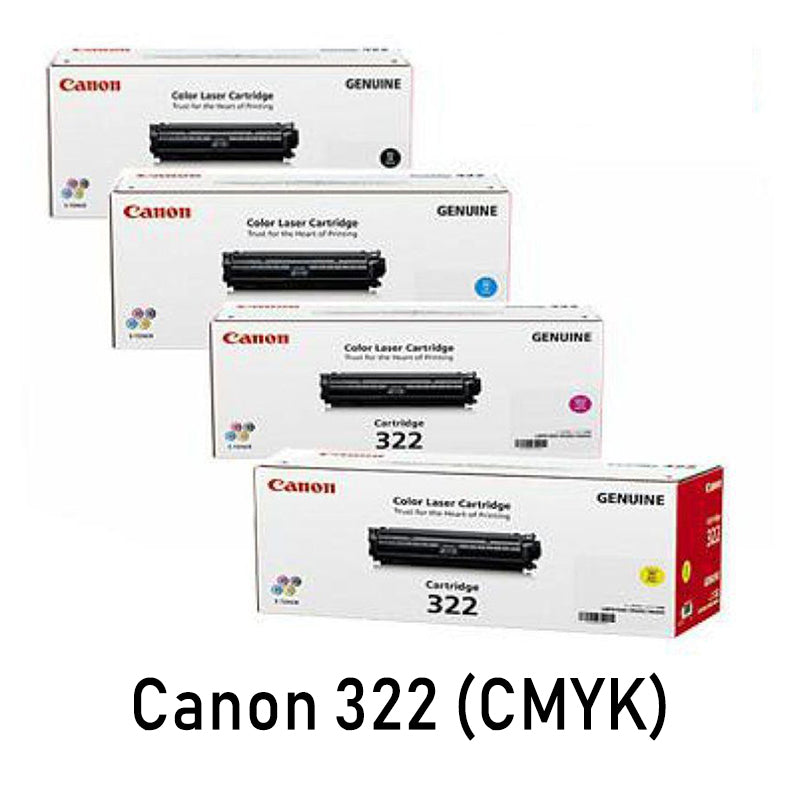Canon Toner Cartridge 322 (Colour) – Color Station Website