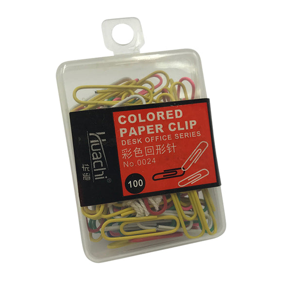 Colour Paper Clips 31mm