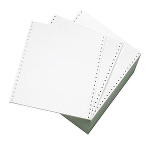 Computer Form Paper (9.5 x 11 inch) 1-Ply (White)