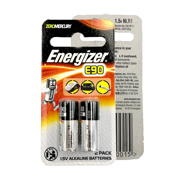 Energizer E90 Alkaline Battery (Pack of 2)