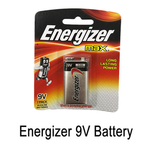 Energizer Max 9V Alkaline Battery