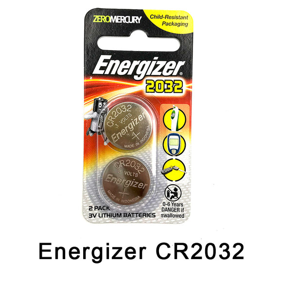 Energizer CR2032 Lithium Battery (Pack of 2)