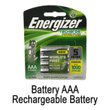 Energizer Rechargeable AA / AAA NiMH Battery (Pack of 4)