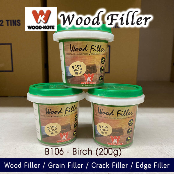 wood filler that fills cracks, grains or edges