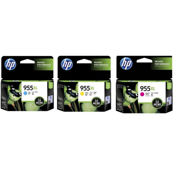 HP 955XL Ink Cartridge - Colours (High Yield)