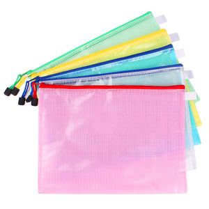 A4 Mesh Zip Folder